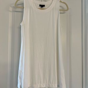 NWOT. JJill white Wearever layering tank. Never worn.
